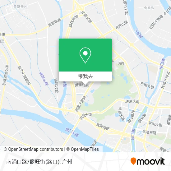 南涌口路/麟旺街(路口)地图