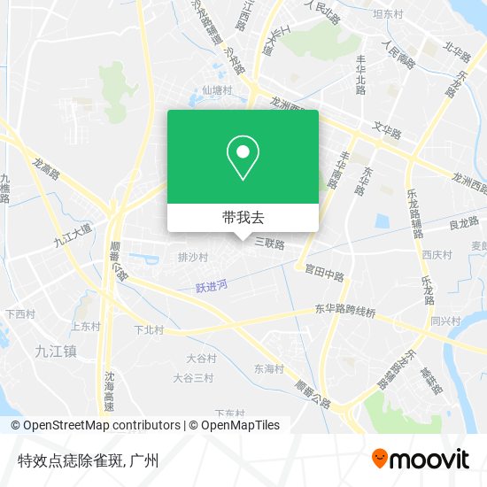 特效点痣除雀斑地图