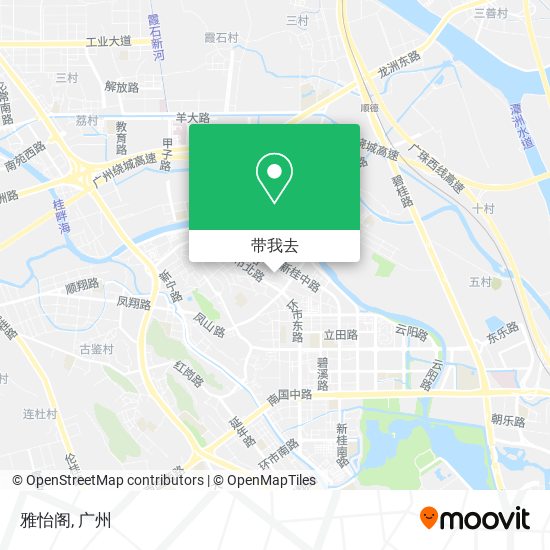 雅怡阁地图