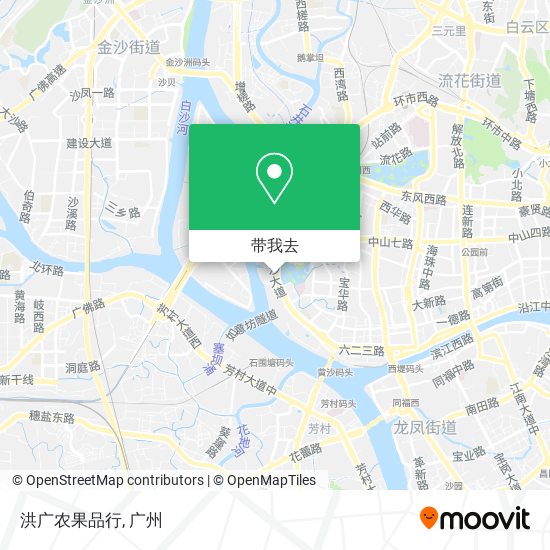 洪广农果品行地图