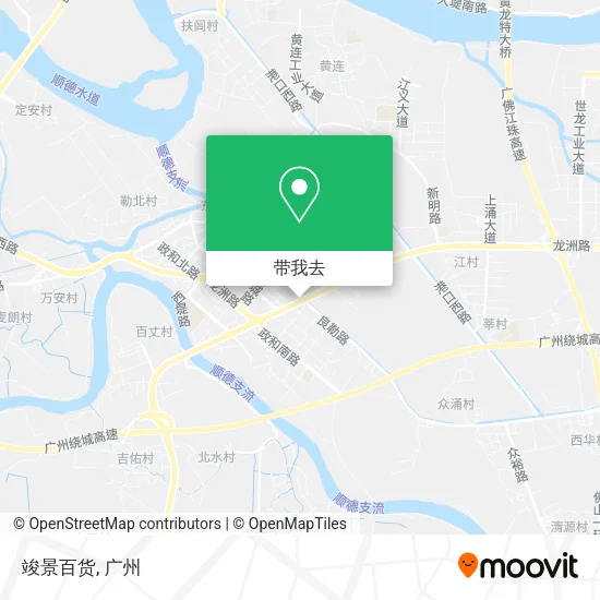竣景百货地图