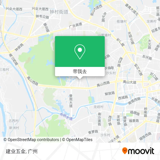 建业五金地图