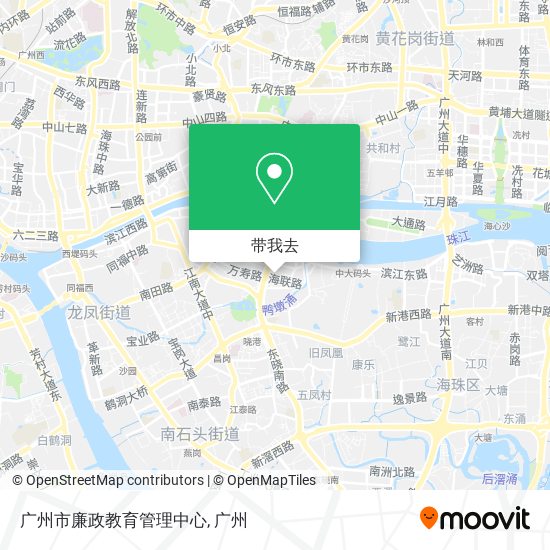 广州市廉政教育管理中心地图