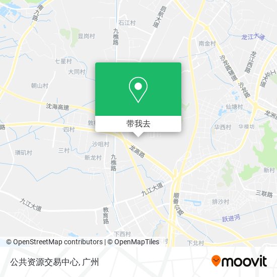 公共资源交易中心地图
