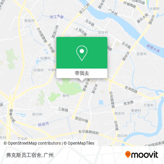 弗克斯员工宿舍地图