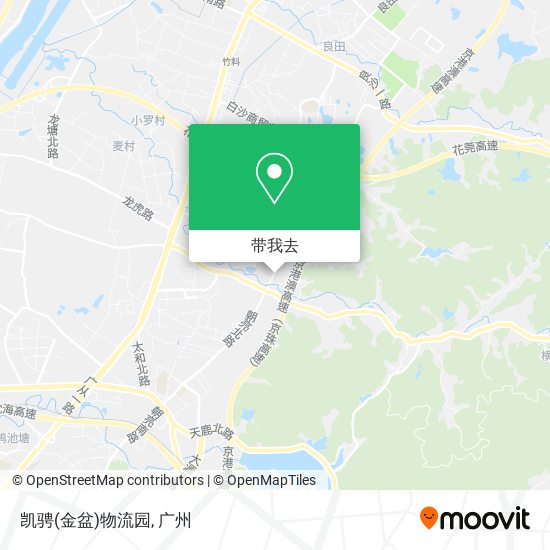 凯骋(金盆)物流园地图