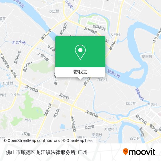 佛山市顺德区龙江镇法律服务所地图