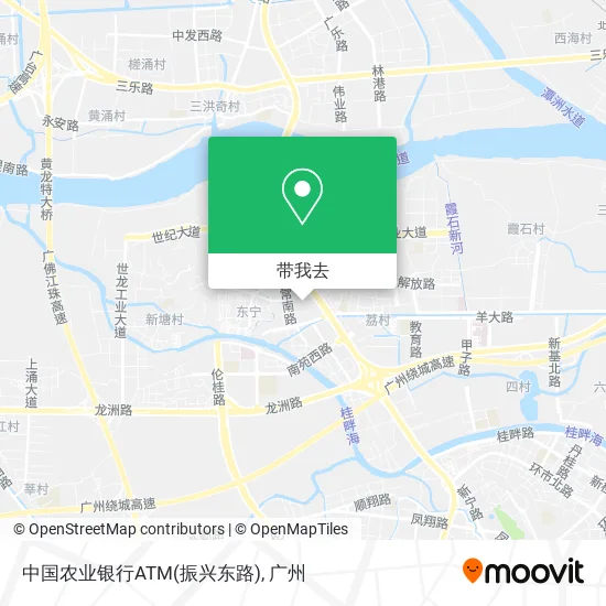 中国农业银行ATM(振兴东路)地图