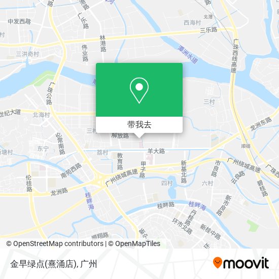 金早绿点(熹涌店)地图