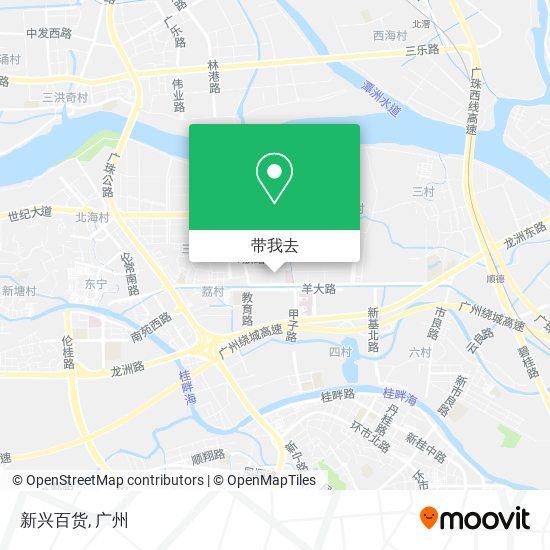 新兴百货地图