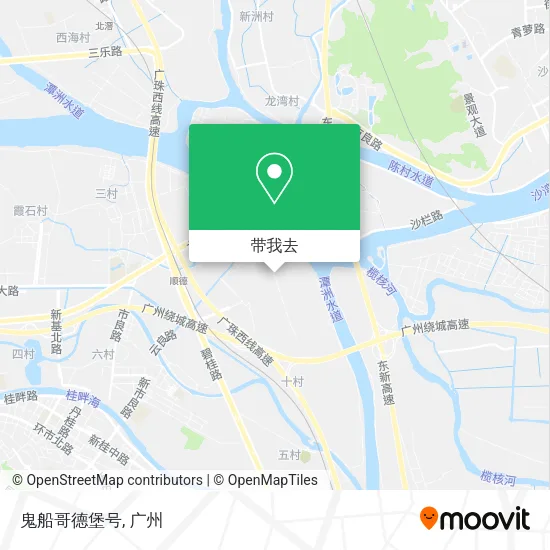 鬼船哥德堡号地图