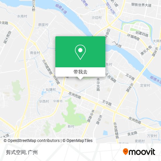 剪式空间地图