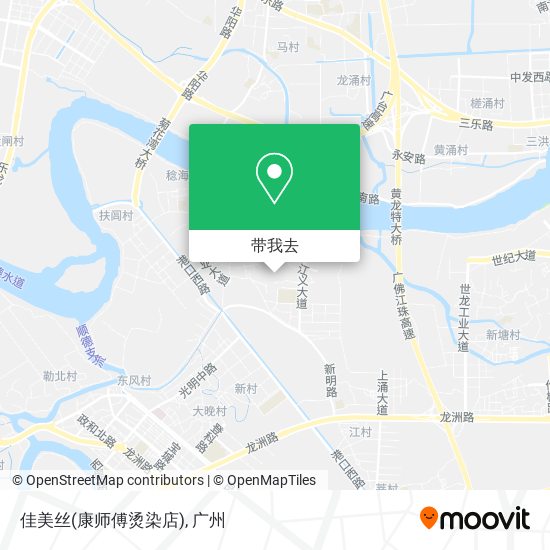 佳美丝(康师傅烫染店)地图