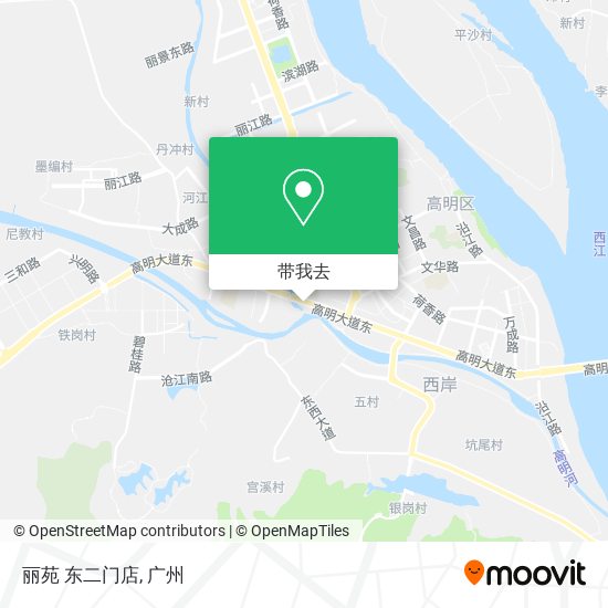 丽苑 东二门店地图