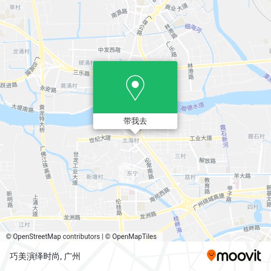 巧美演绎时尚地图