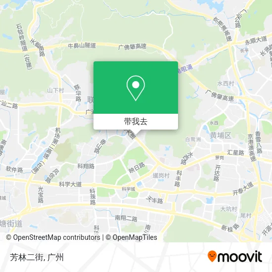 芳林二街地图