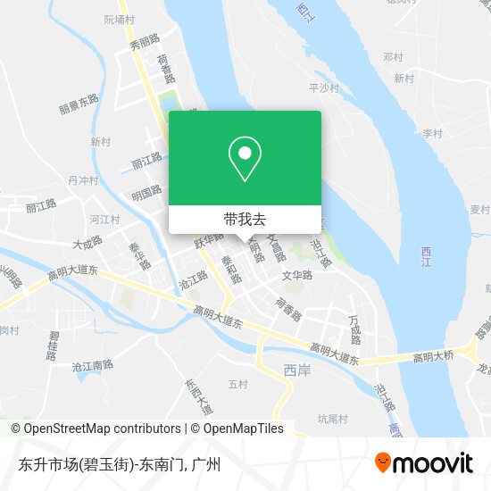东升市场(碧玉街)-东南门地图
