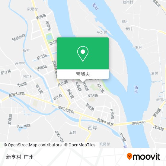新亨村地图