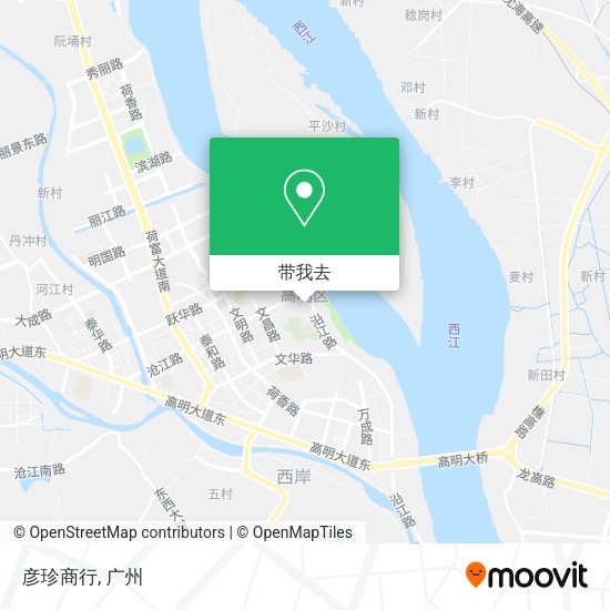 彦珍商行地图