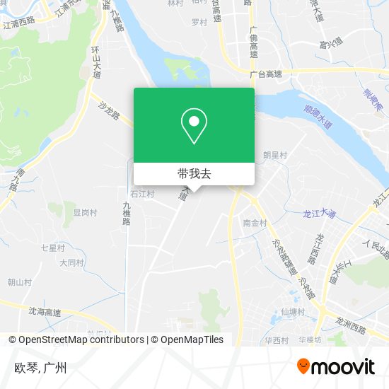 欧琴地图