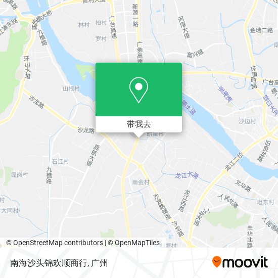 南海沙头锦欢顺商行地图