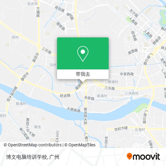 博文电脑培训学校地图