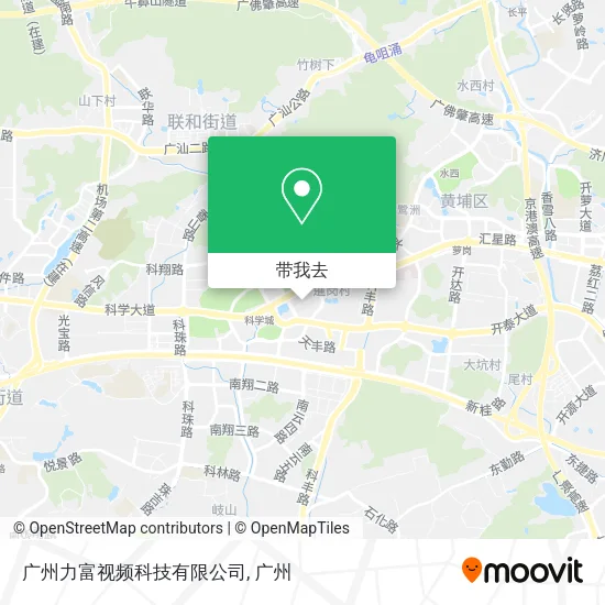 广州力富视频科技有限公司地图