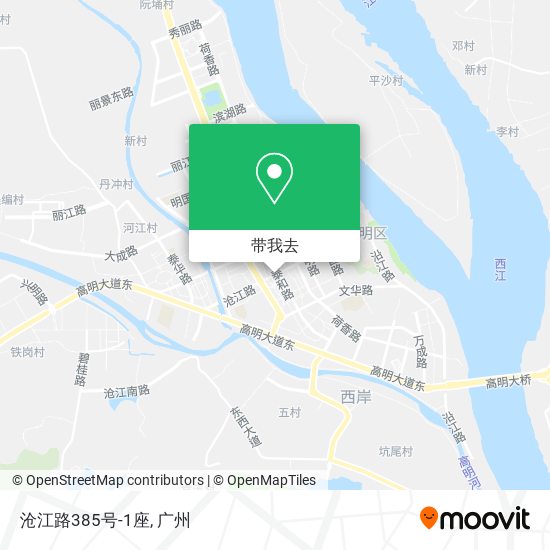 沧江路385号-1座地图