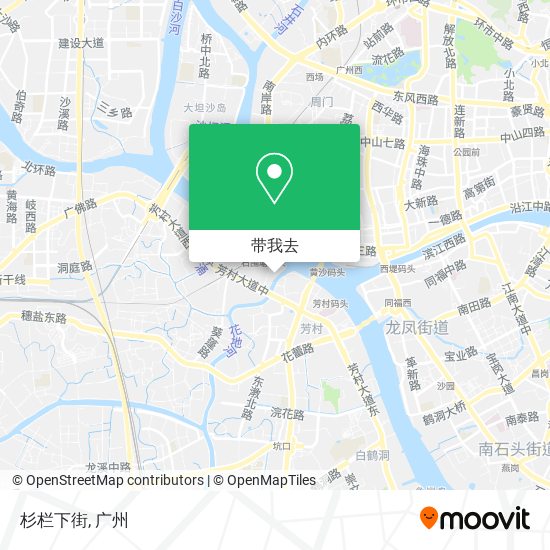 杉栏下街地图