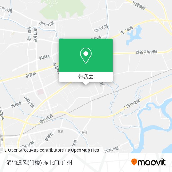 涓钓遗风(门楼)-东北门地图