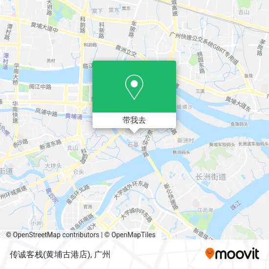 传诚客栈(黄埔古港店)地图