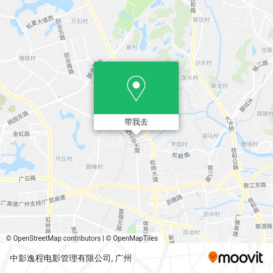 中影逸程电影管理有限公司地图