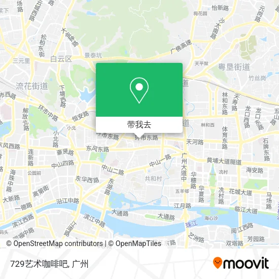 729艺术咖啡吧地图