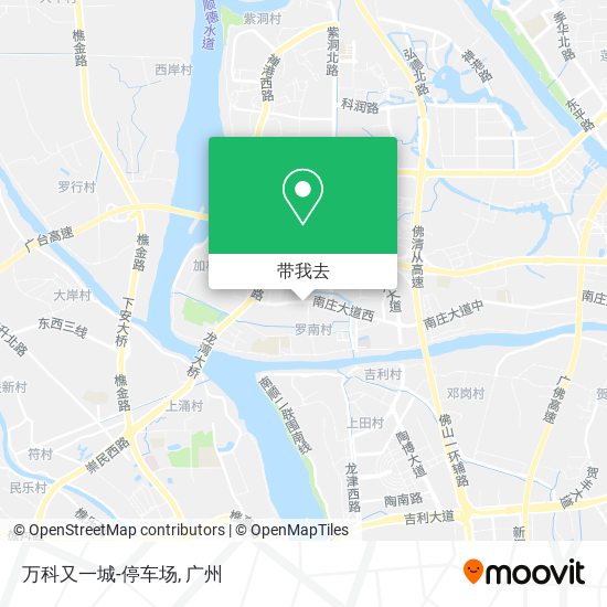 万科又一城-停车场地图