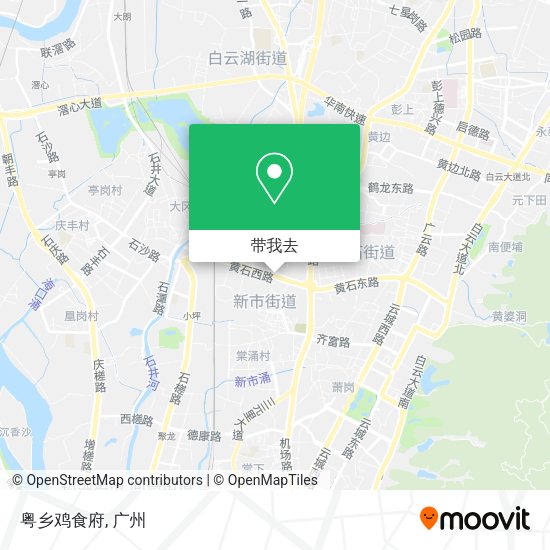 粤乡鸡食府地图
