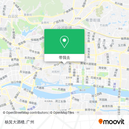 杨箕大酒楼地图