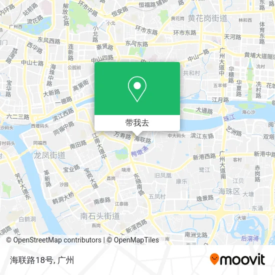 海联路18号地图