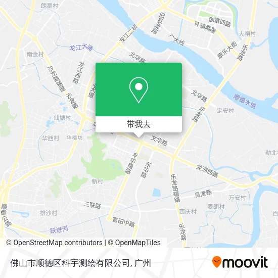 佛山市顺德区科宇测绘有限公司地图