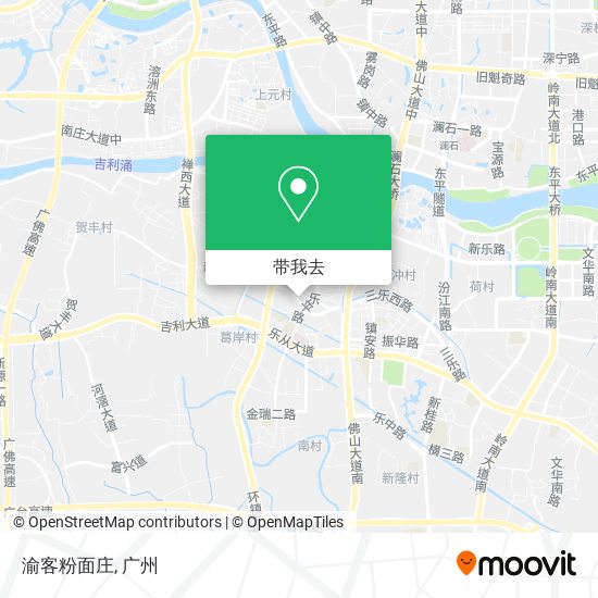 渝客粉面庄地图