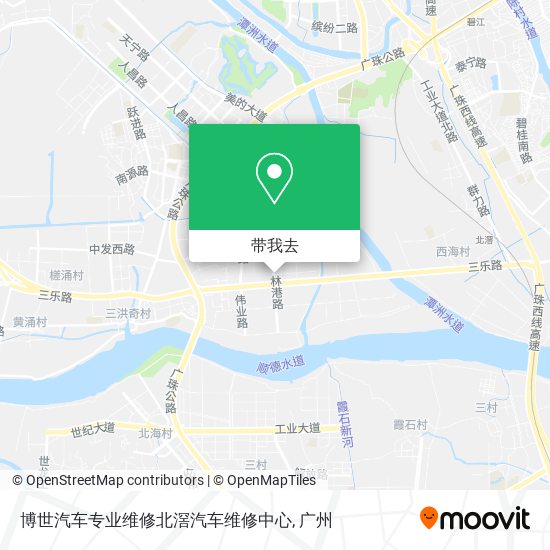 博世汽车专业维修北滘汽车维修中心地图