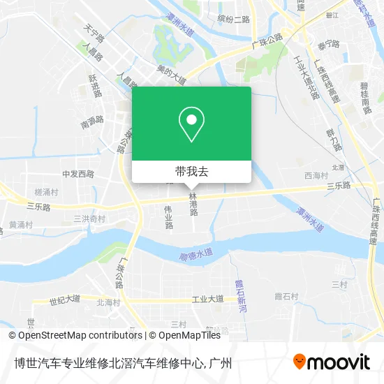博世汽车专业维修北滘汽车维修中心地图