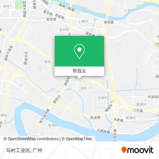 马村工业区地图