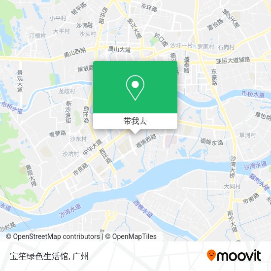 宝笙绿色生活馆地图