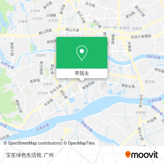宝笙绿色生活馆地图
