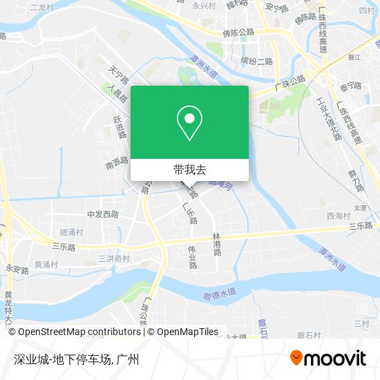 深业城-地下停车场地图