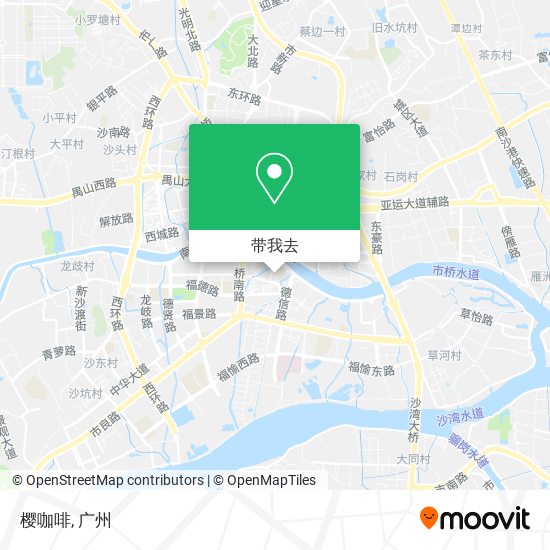 樱咖啡地图
