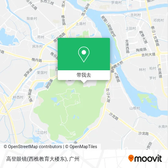 高登眼镜(西樵教育大楼东)地图