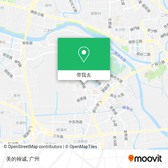 美的翰诚地图
