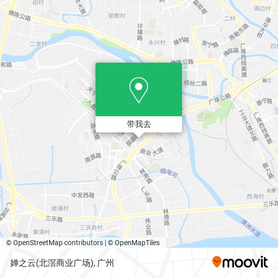 婵之云(北滘商业广场)地图