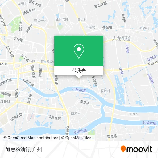 通惠粮油行地图